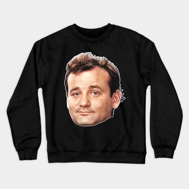 Bill Murray / Retro Fan Design Crewneck Sweatshirt by DankFutura